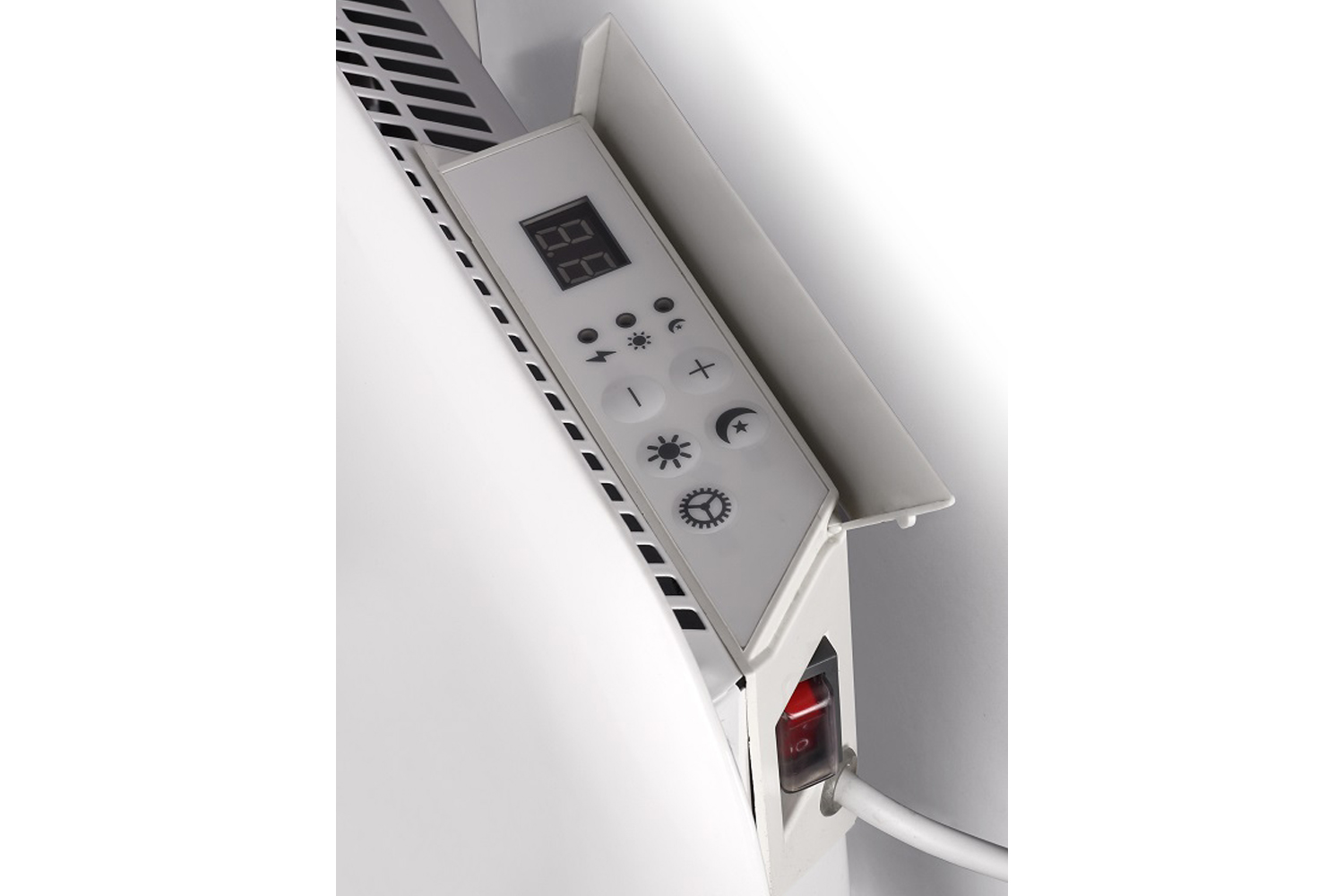 Mill IB1200 steel heater controls