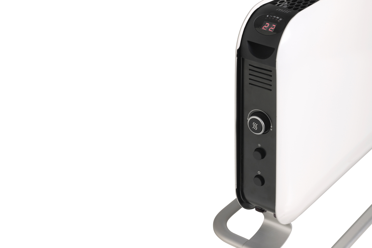 Mill SG2000 LED convection heater controls