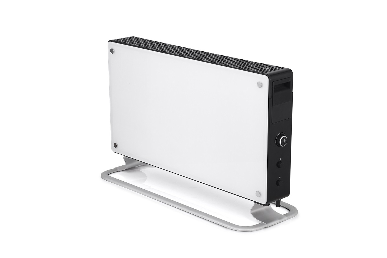 Mill SG2000 Glass convection heater side view