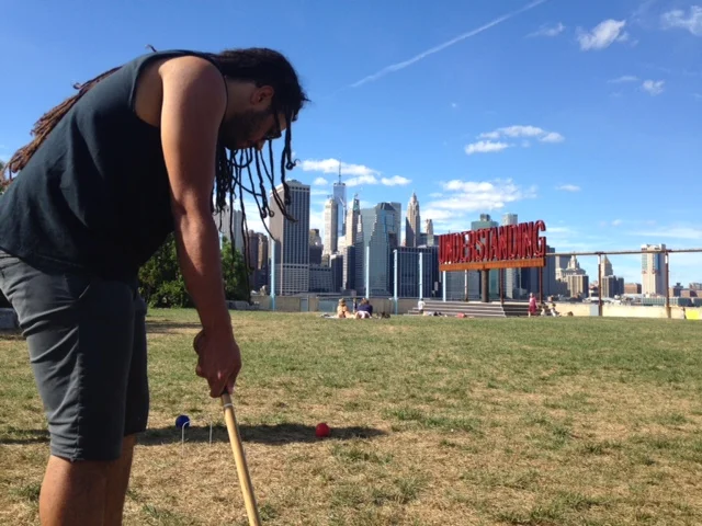 POPc End of Summer Party Croquet at Brooklyn Bridge Park August 2016