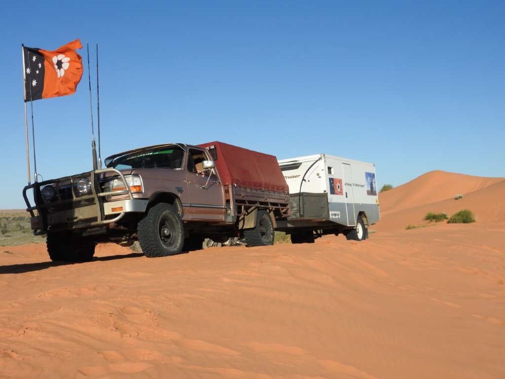 En-route in the Northern Simpson Desert