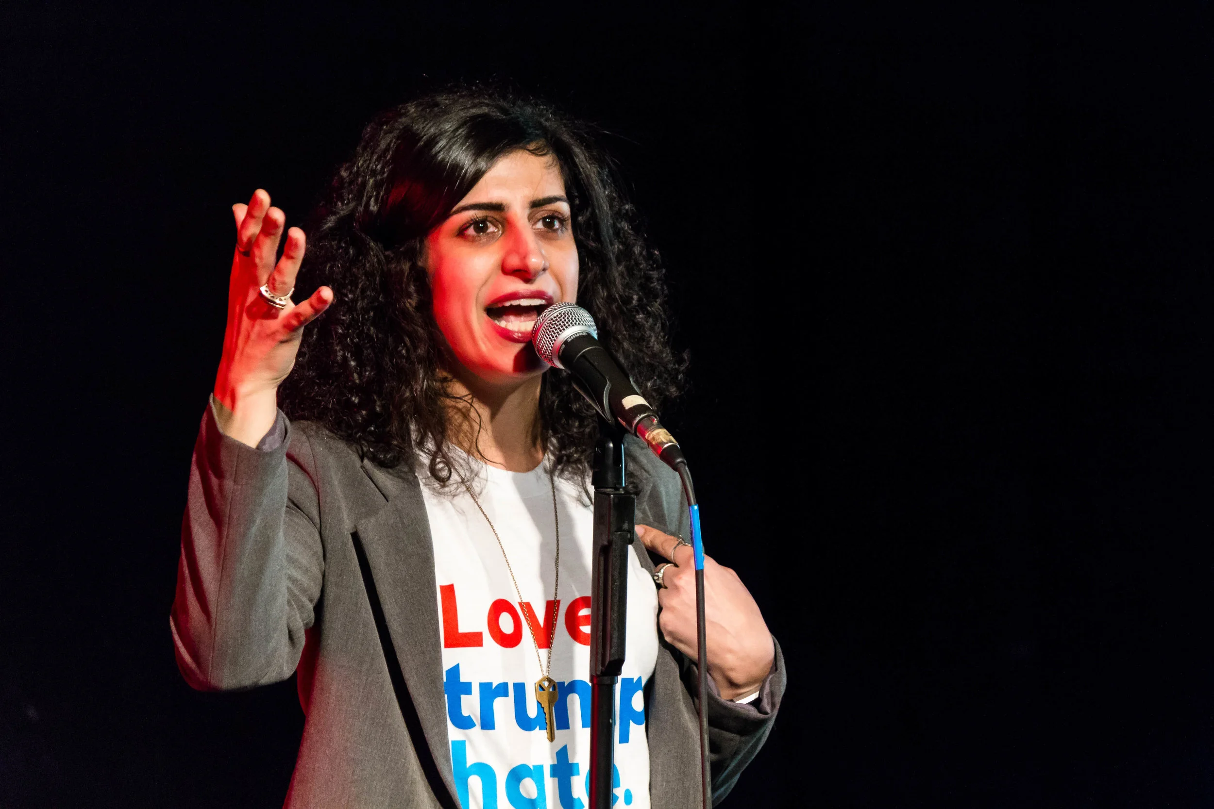 Meet Maryam Zaringhalam. Photo by Nicholas Santasier.