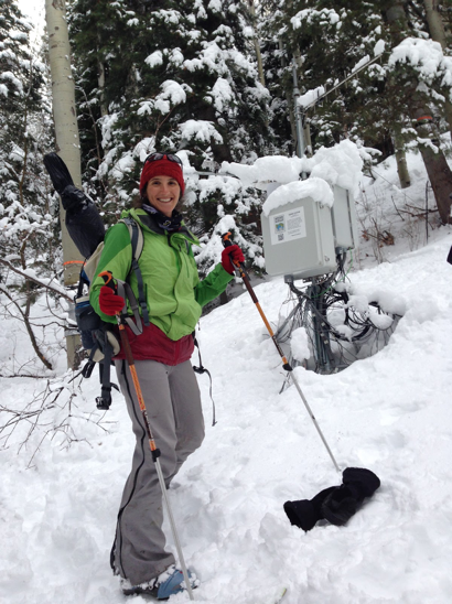 Winter field work in Utah’s Wasatch Range