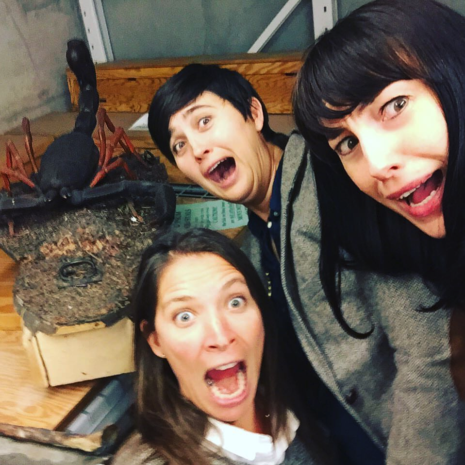 Laurel with Lauren Esposito and Michelle Trautwein.