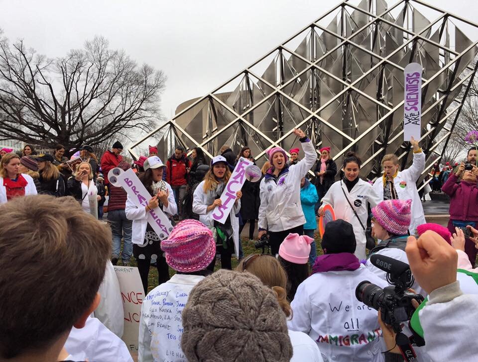 500 Women Scientists at 2017 Women's March