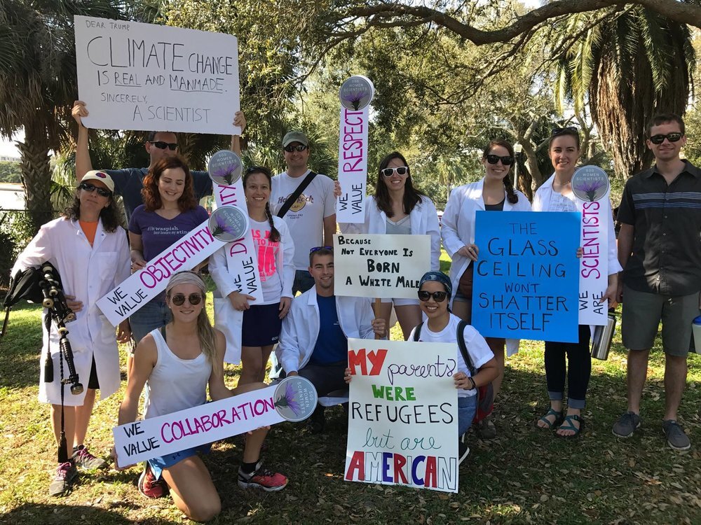 500 Women Scientists at 2017 Women's March