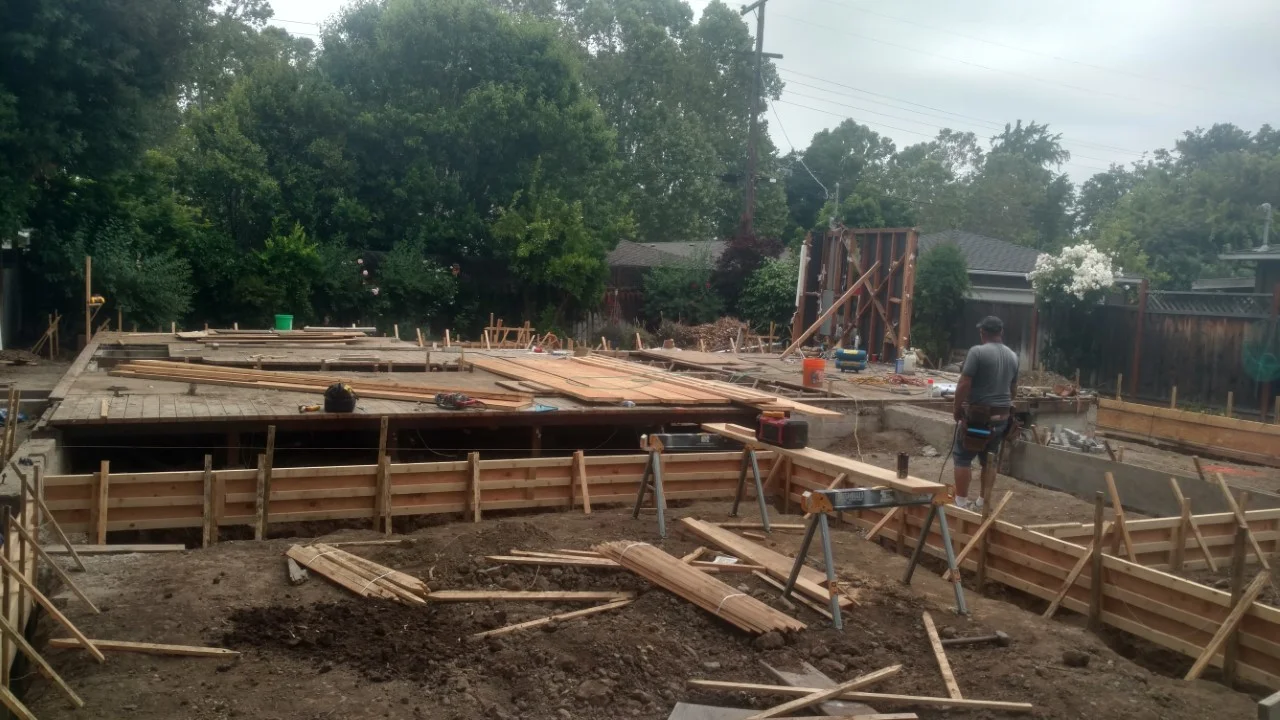 EXPANDING OFF OF AN OLD FOUNDATION.