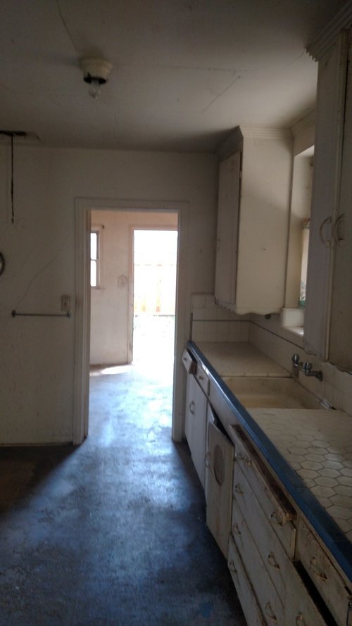 Original Kitchen in Complete Despair