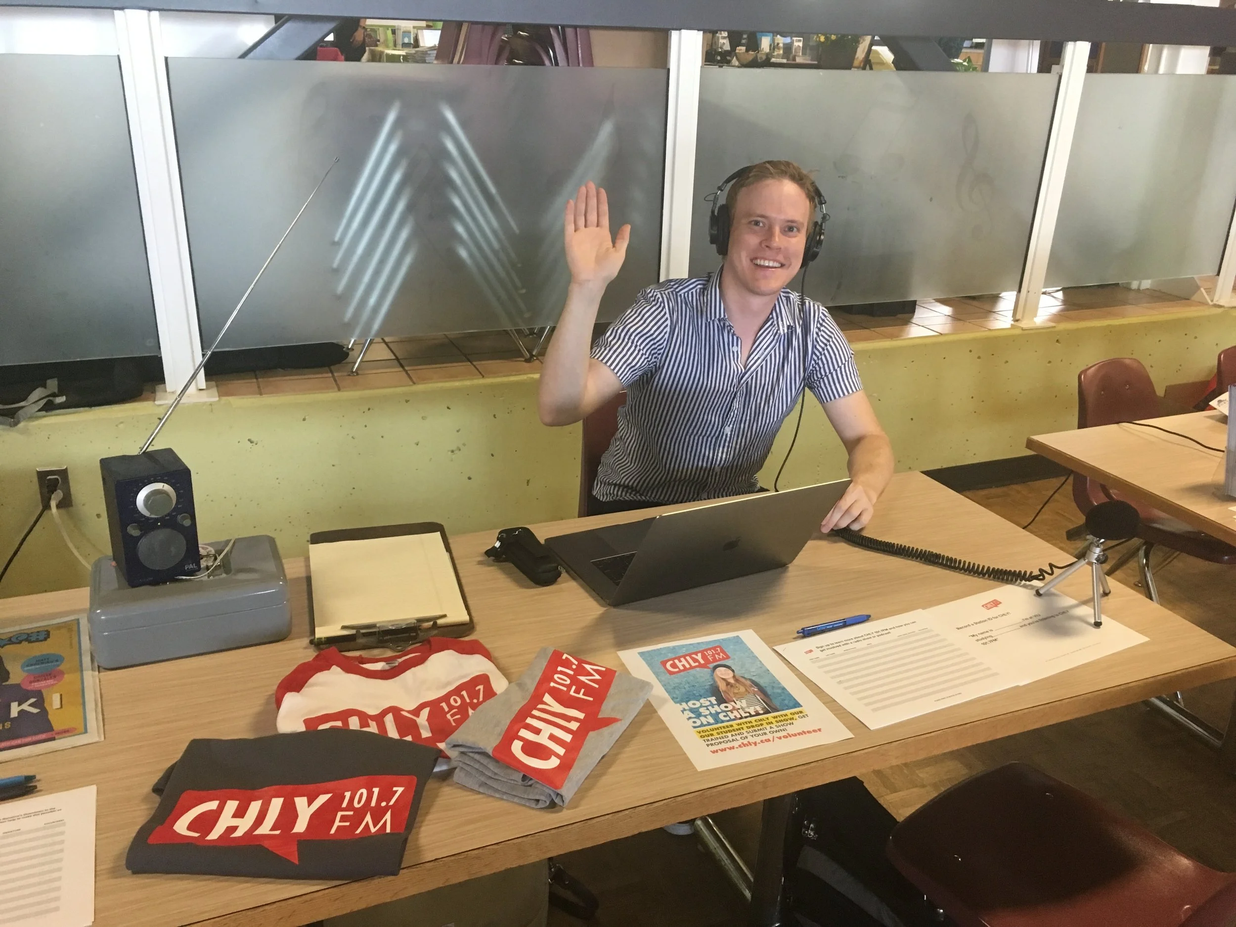 Adam Barron, our 2018 Summer Station Assistant.