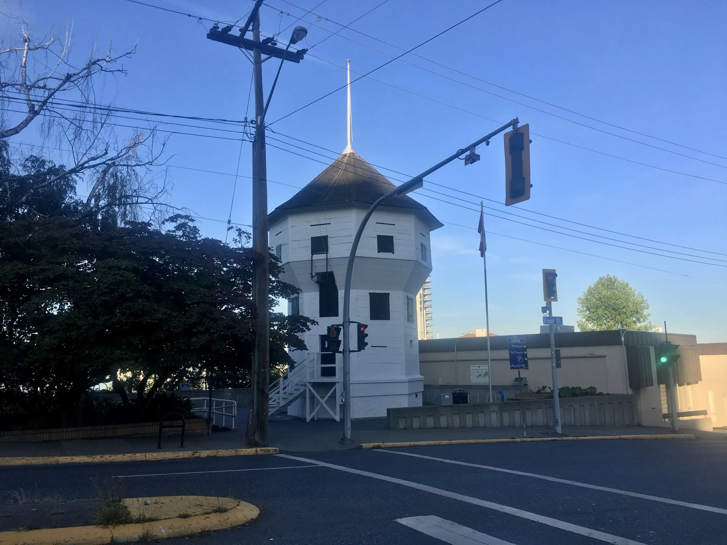 RCMP say fire at the Bastion yesterday human caused