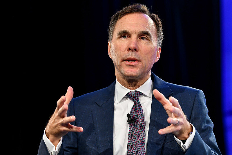 Bill Morneau, Federal Minister of Finance has resigned