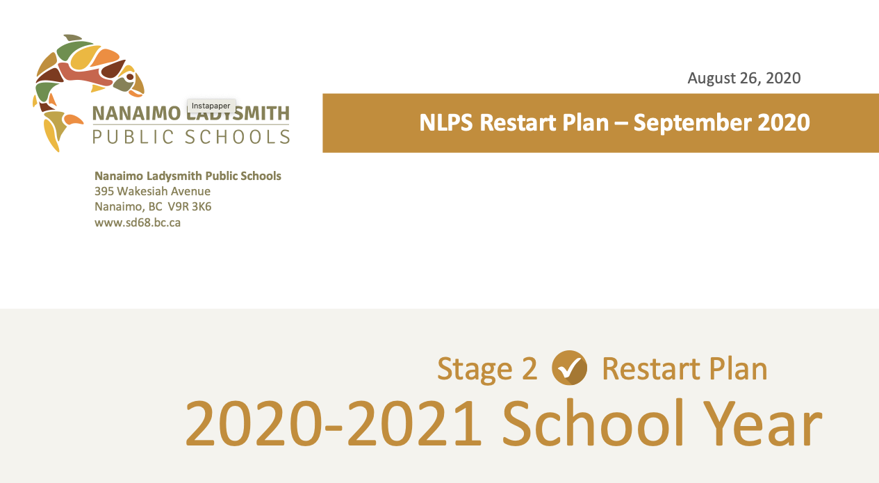 SD-68 admits to gaps in NLPS Restart Plan