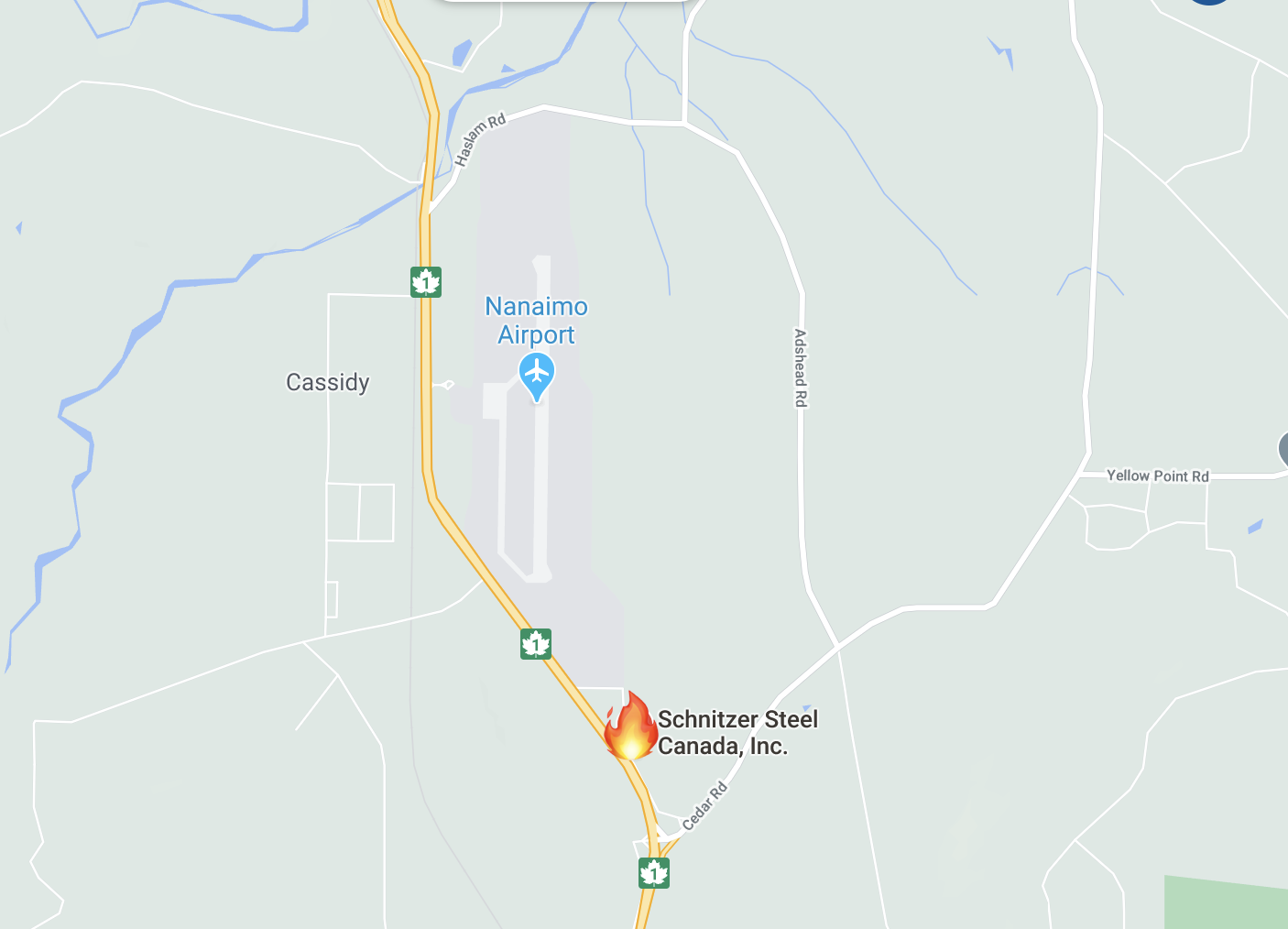 People from Ladysmith to south Nanaimo are being advised to stay indoors and avoid using water episode artwork