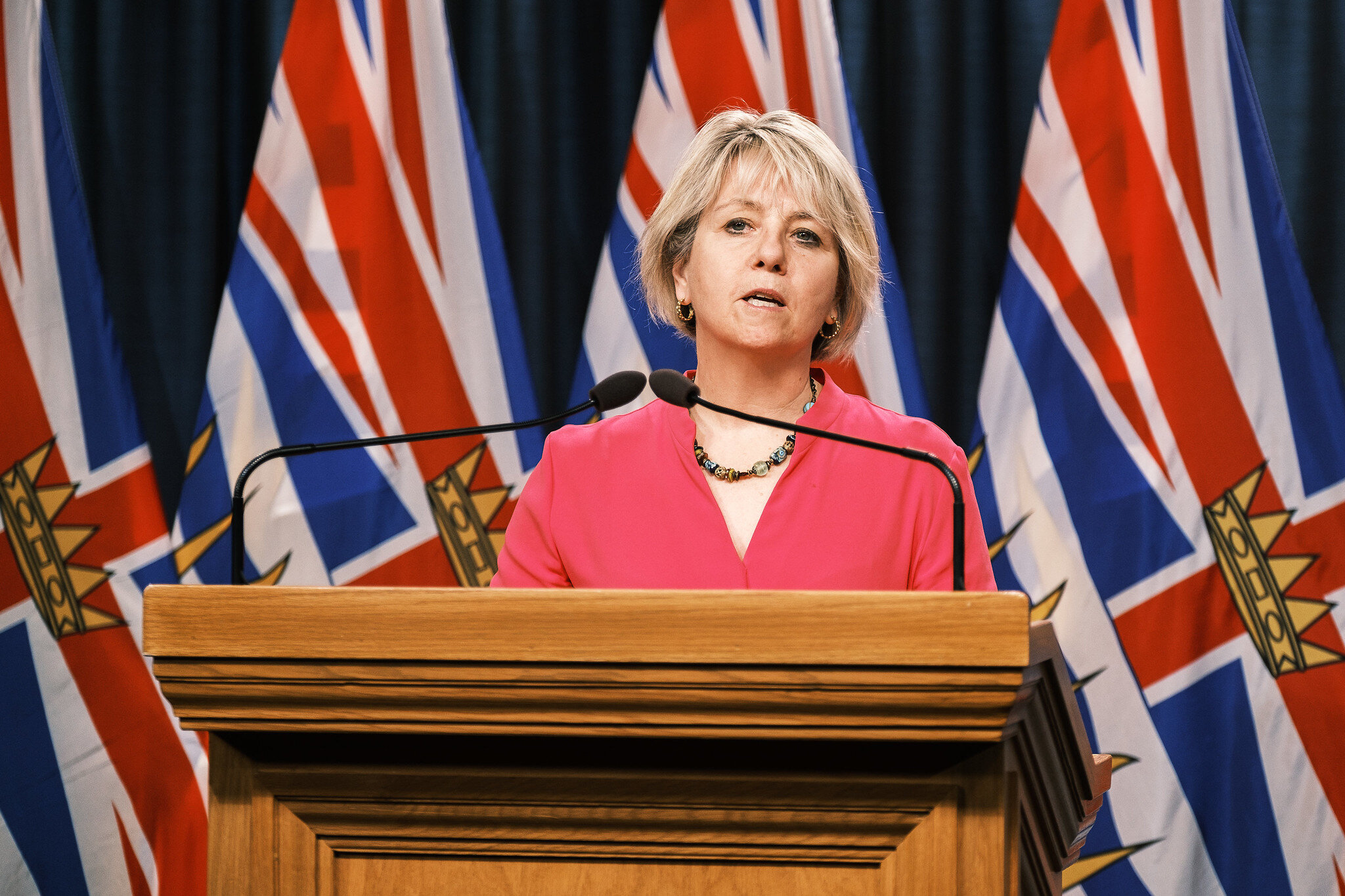 Dr. Bonnie Henry undeterred Pfizer vaccine setback