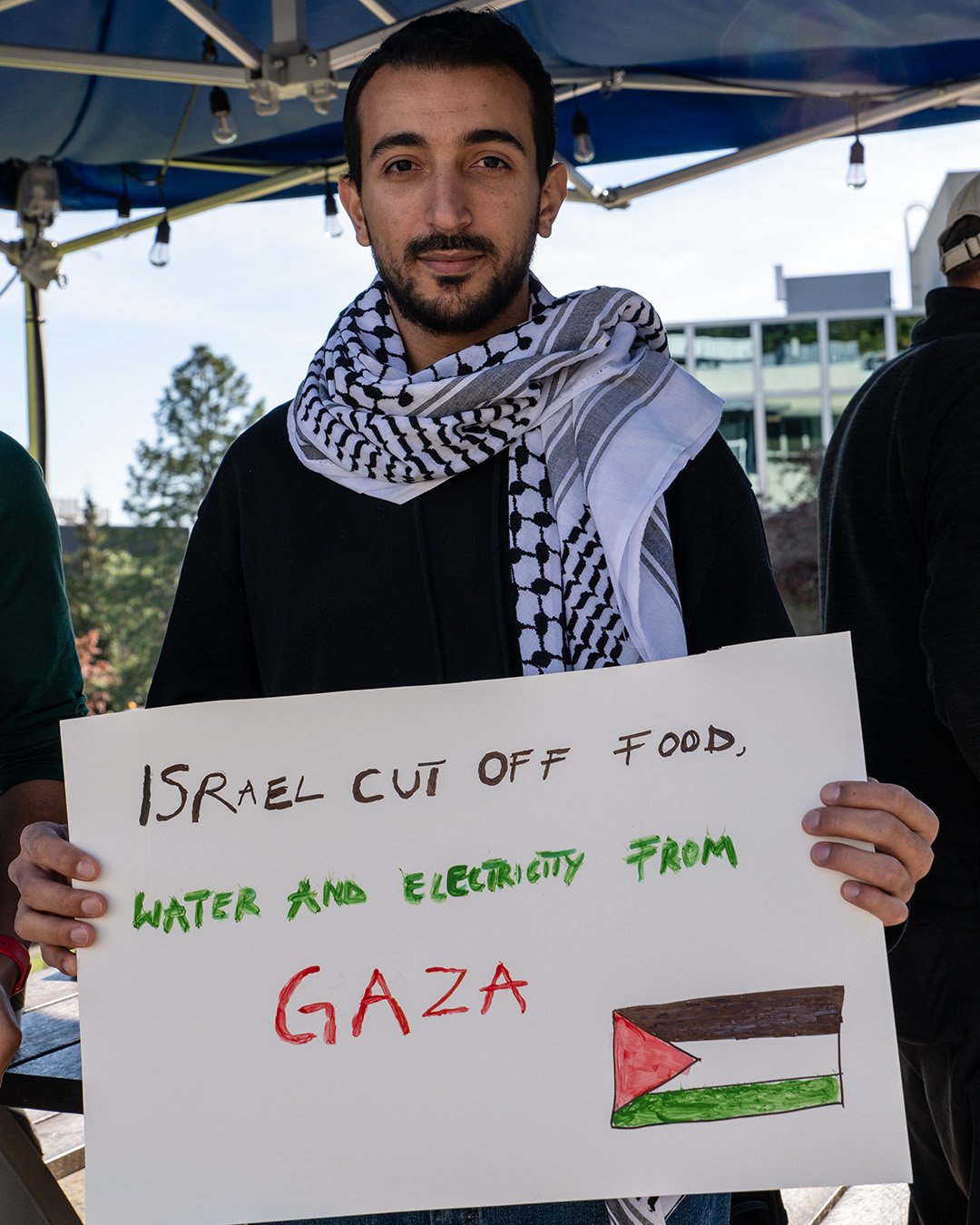 Israel cut off food to Gaza