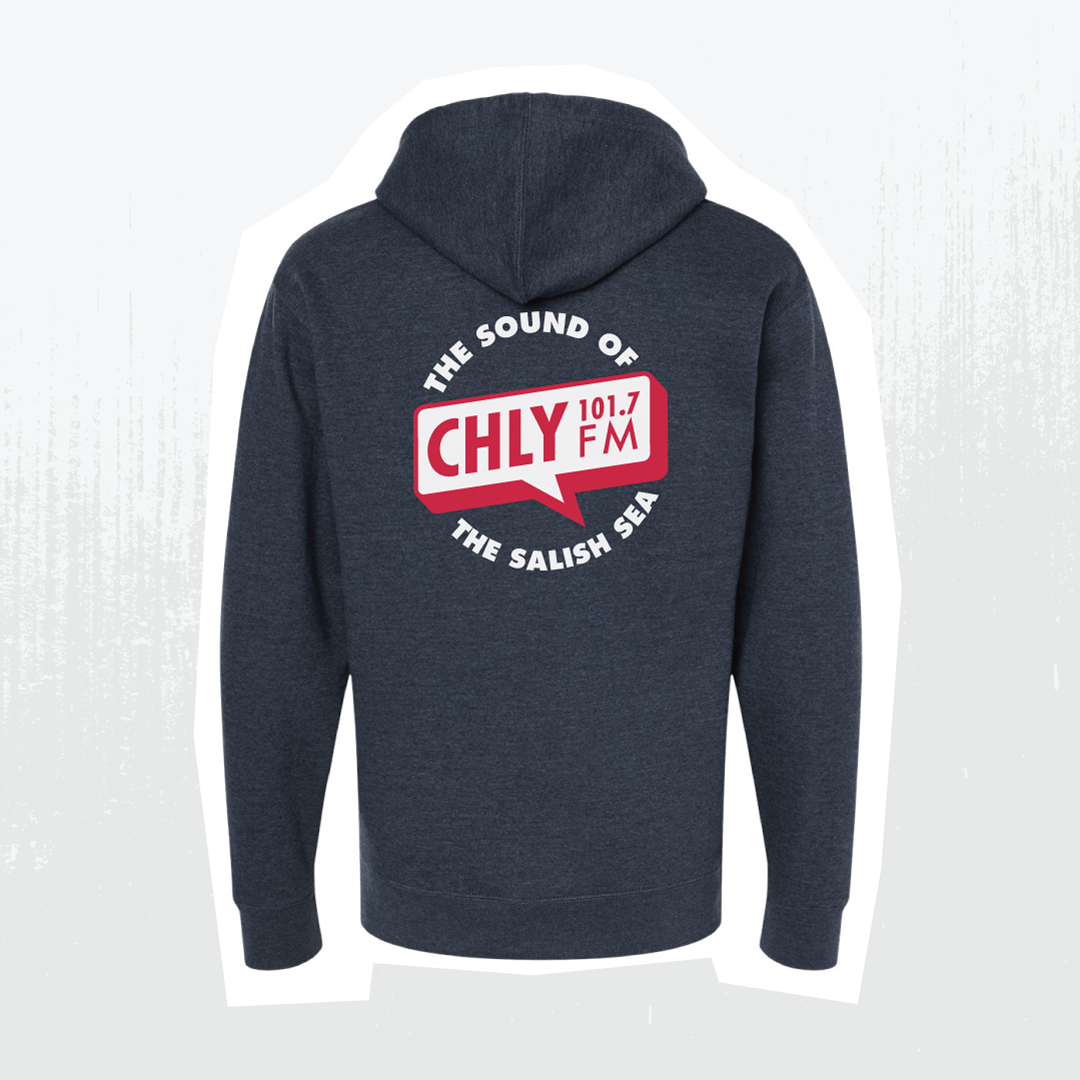 Navy Heather CHLY Hoody 2023 (Back)