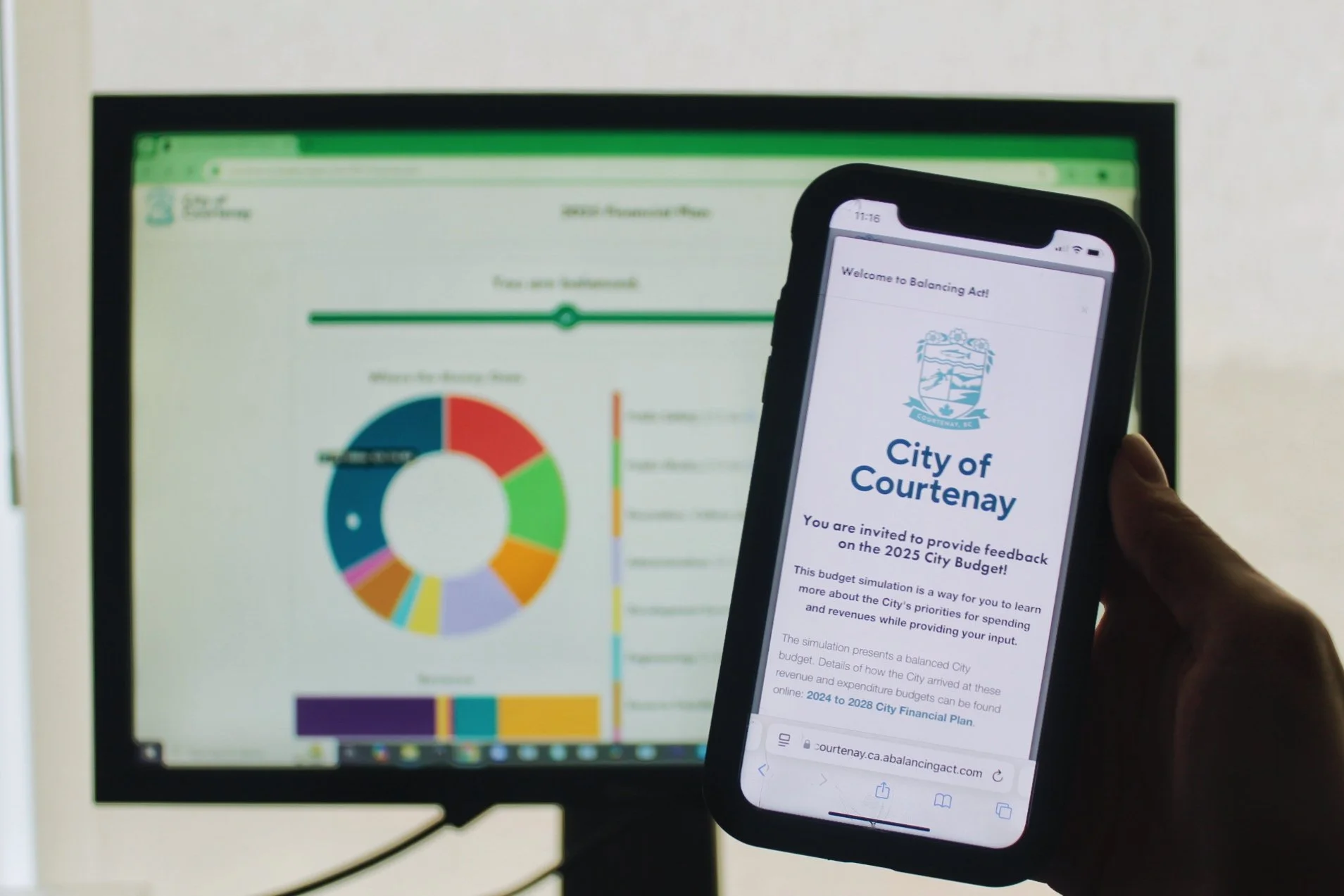 Budget simulator: City of Courtenay invites public input