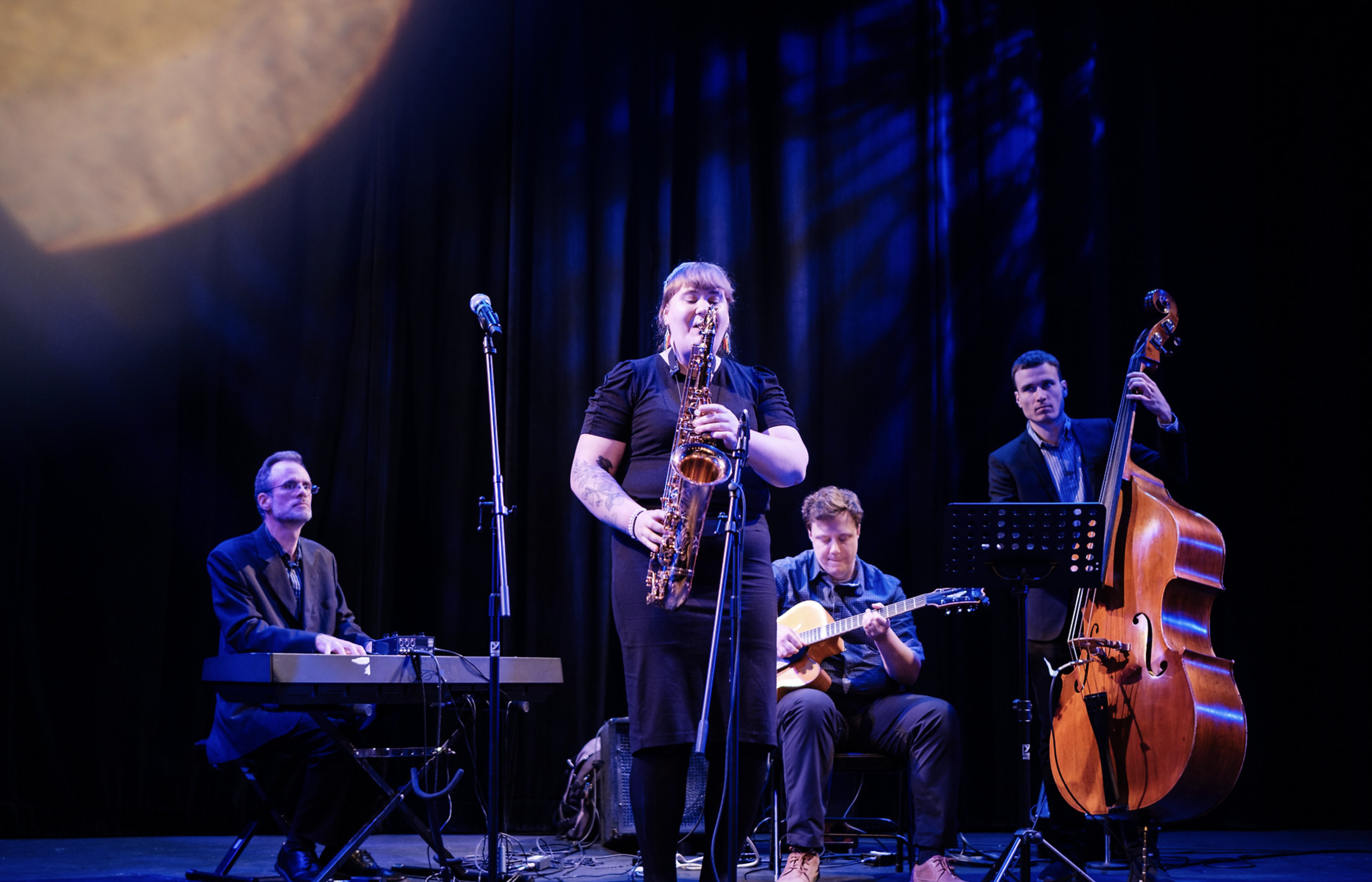 Cayleigh Borsboom Quartet entertained gala goers.