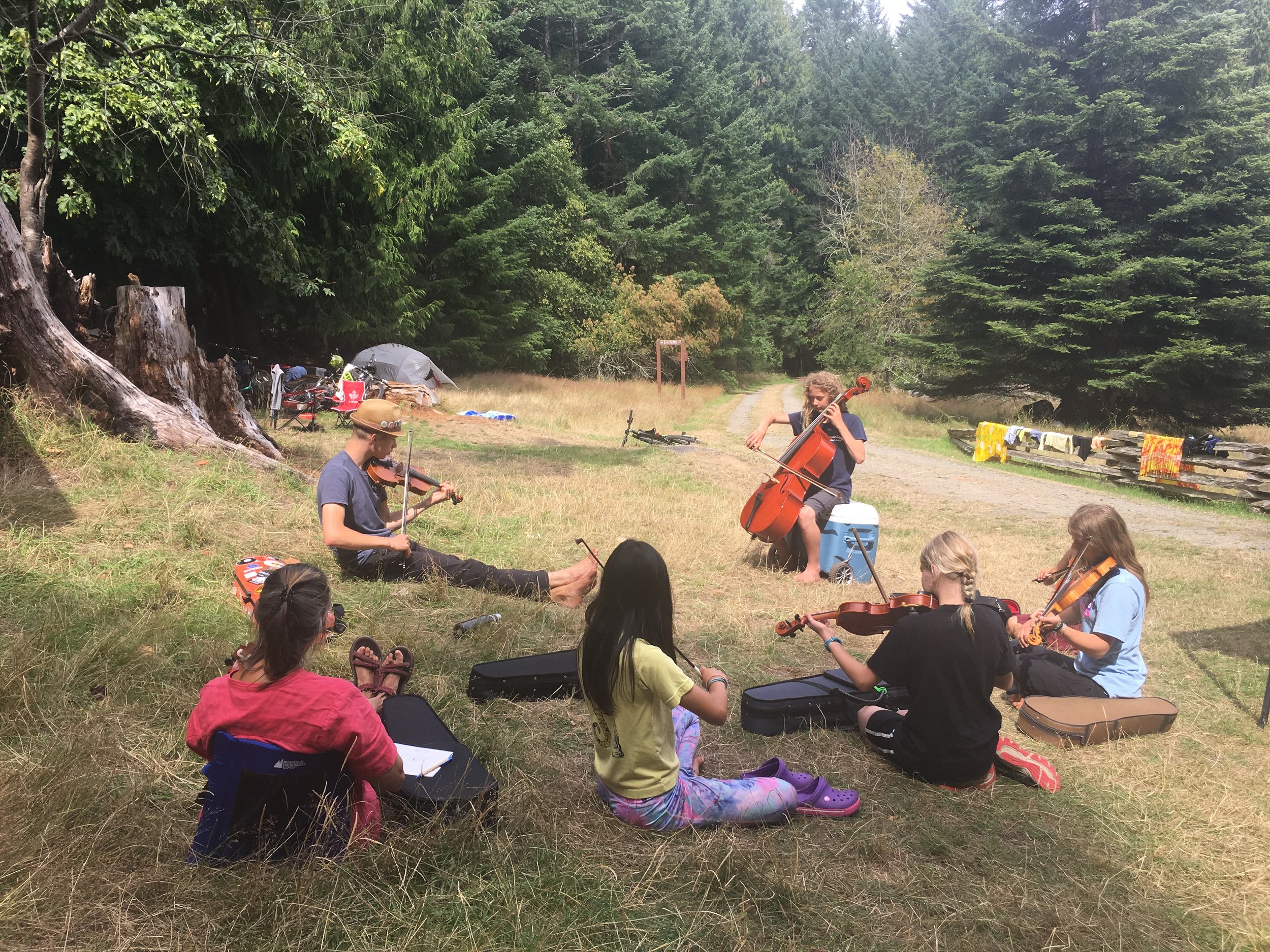Family music camp strikes a new chord in the Comox Valley