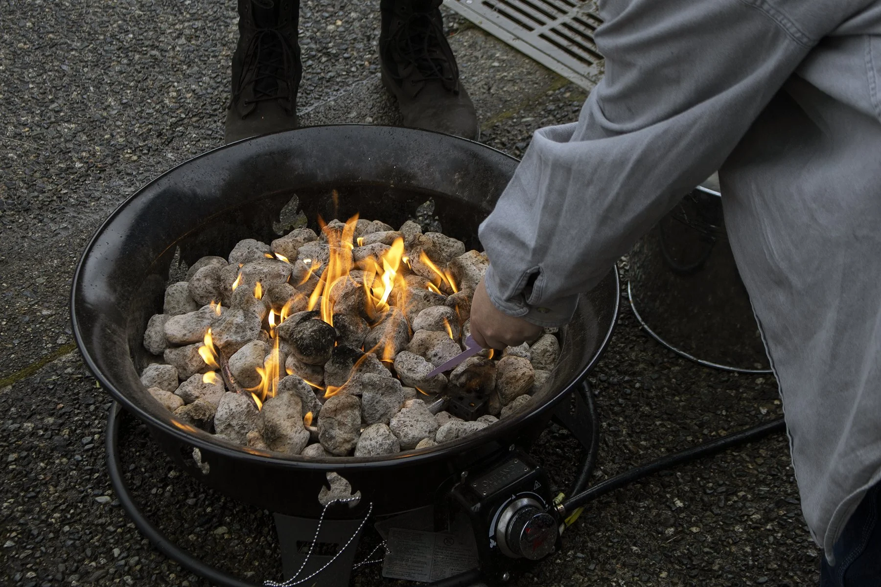 Grief Fire held at Vancouver Island University 10 years after toxic drug crisis declared