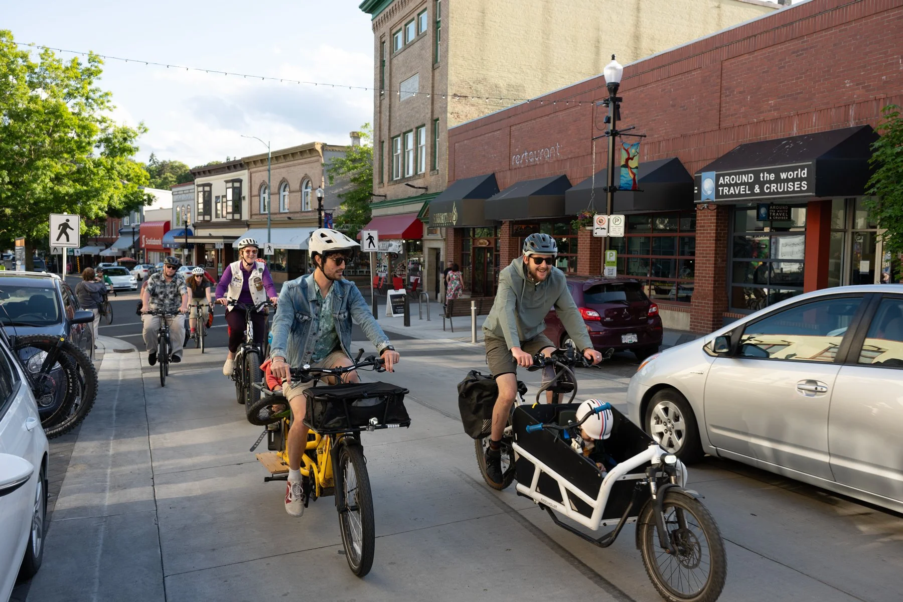 Cyclists take to the streets for Critical Mass in Nanaimo
