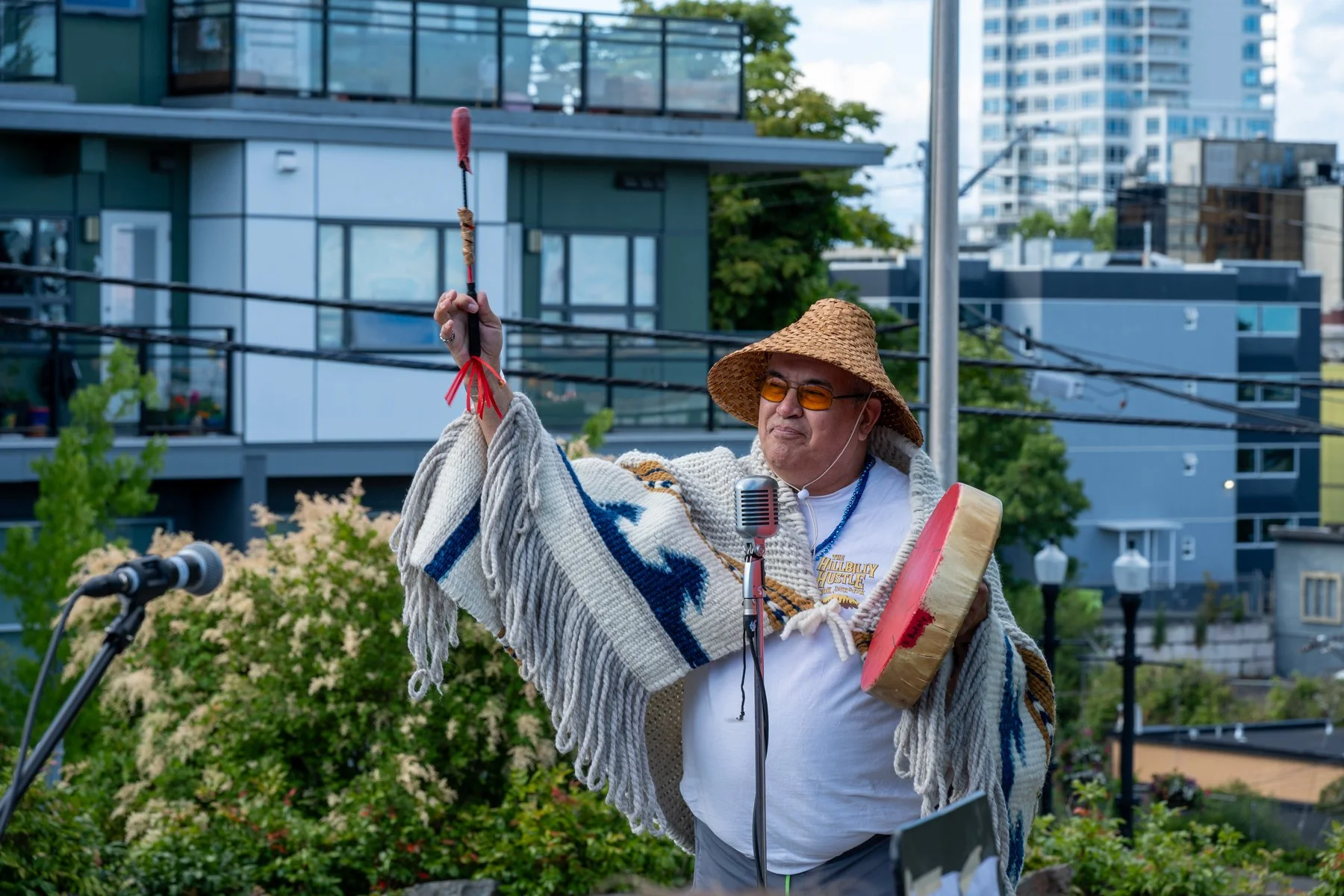 Snuneymuxw Elder Dave Spirt Wolf Bodaly.