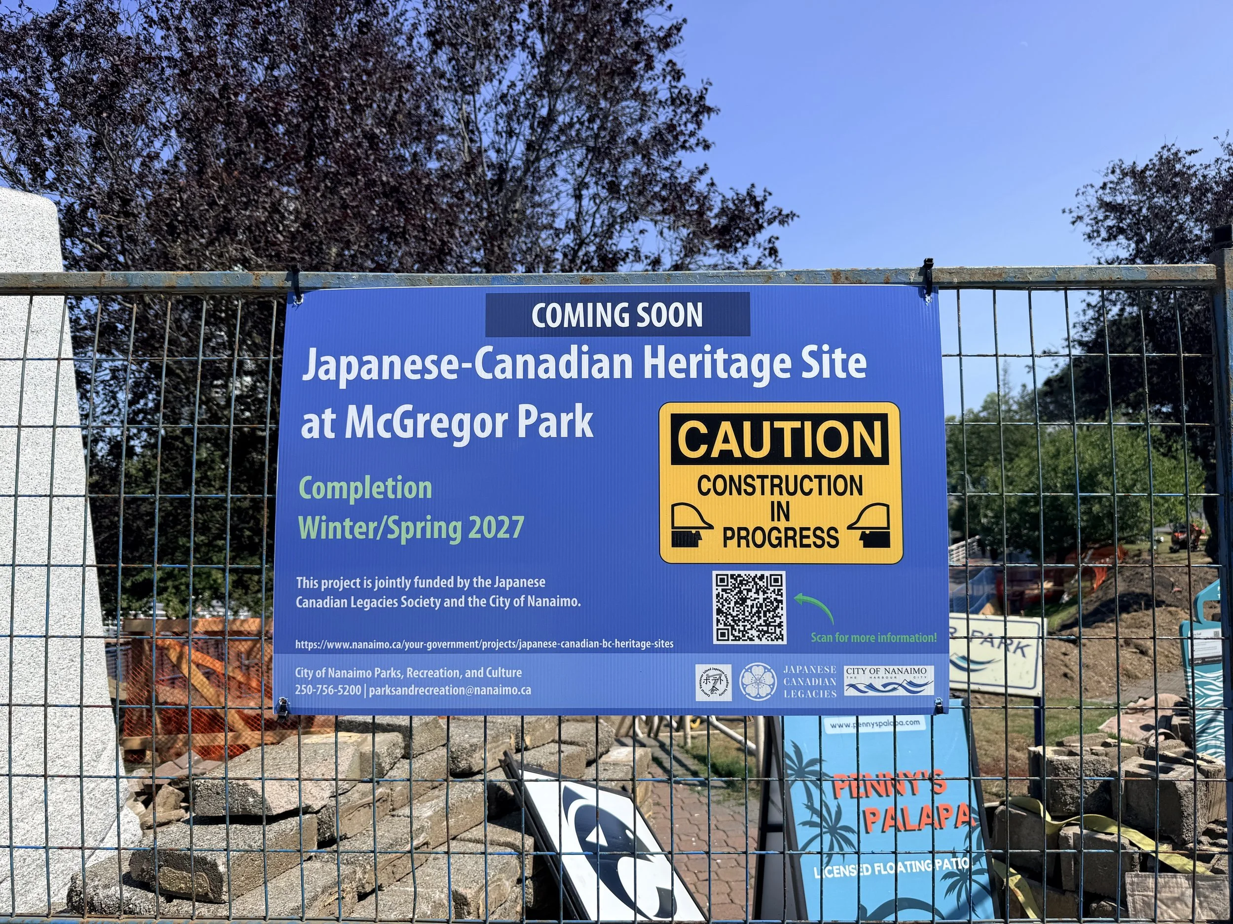 Nanaimo honours Japanese Canadian history with new legacy projects at parks
