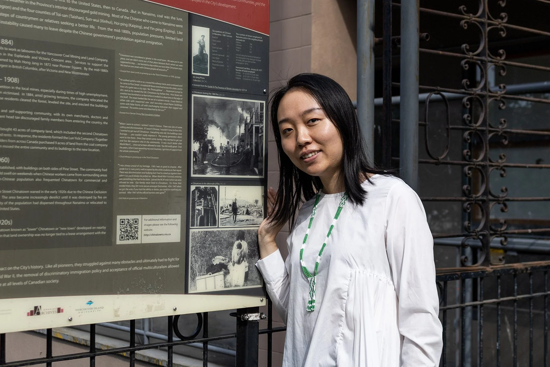 Chinatown art pieces to become a permanent fixture? A Nanaimo resident has hopes