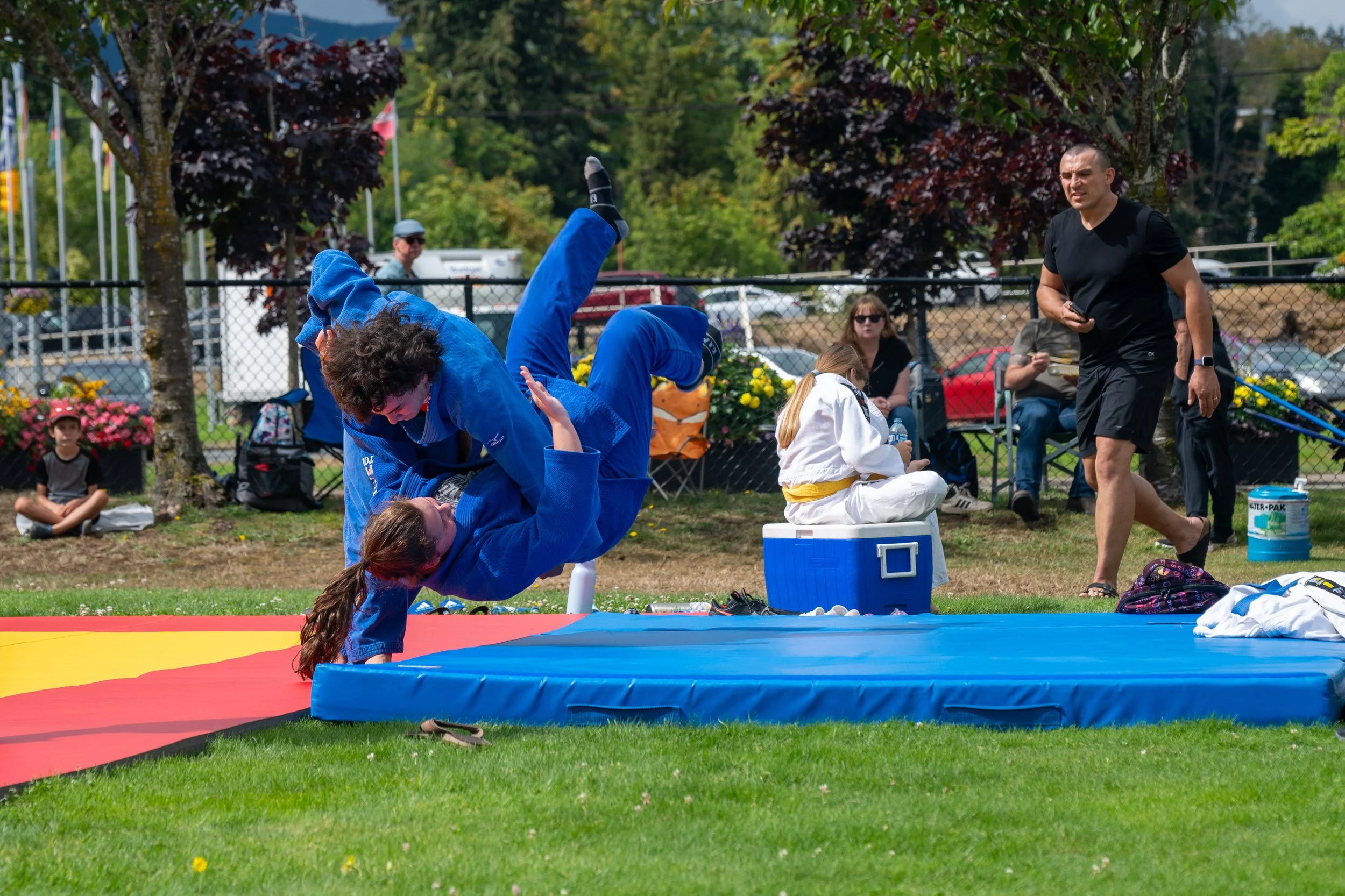 Judo in the Park! Nanaimo Judo Club hosts fundraiser at Maffeo Sutton Park after fire