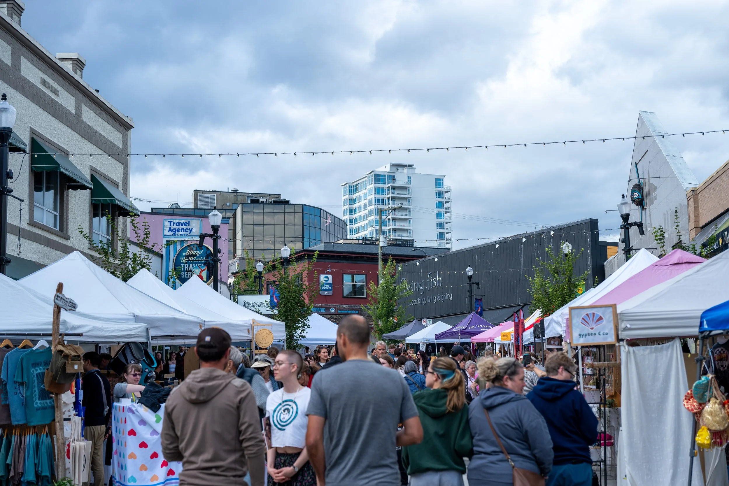 The Nanaimo Commercial Street Night Market hits an attendance all time high on its 7th season
