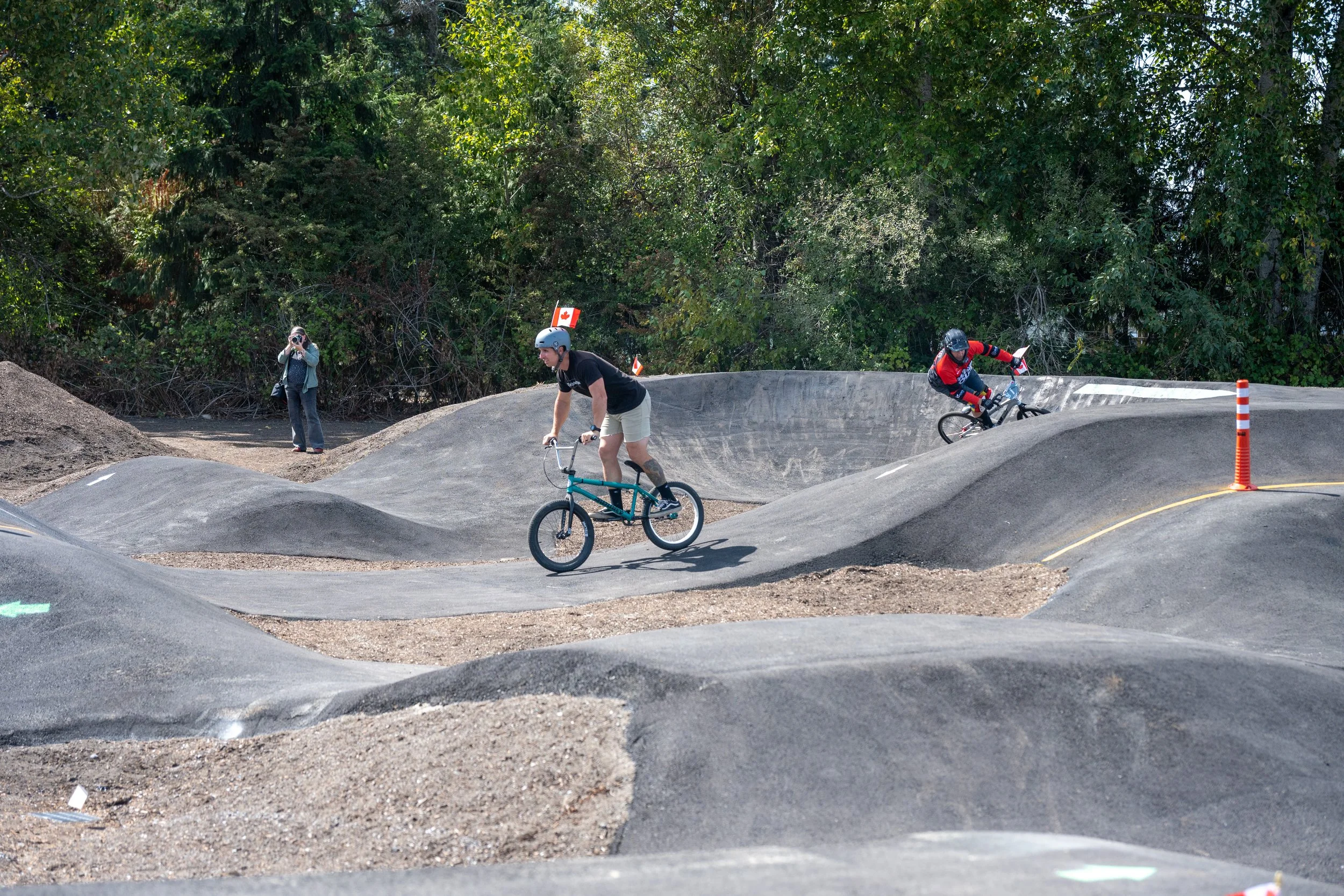 Pedal to the Metal! RDN celebrates grand opening of Bike Pump Track in Cedar