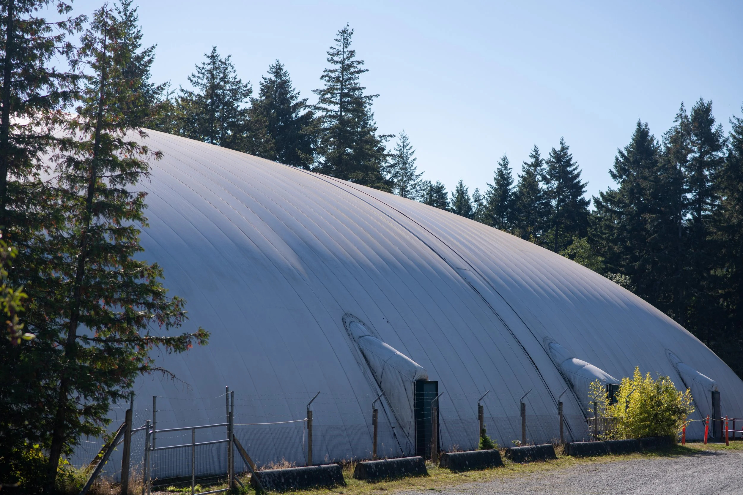 Aging tennis bubble saved by community advocates
