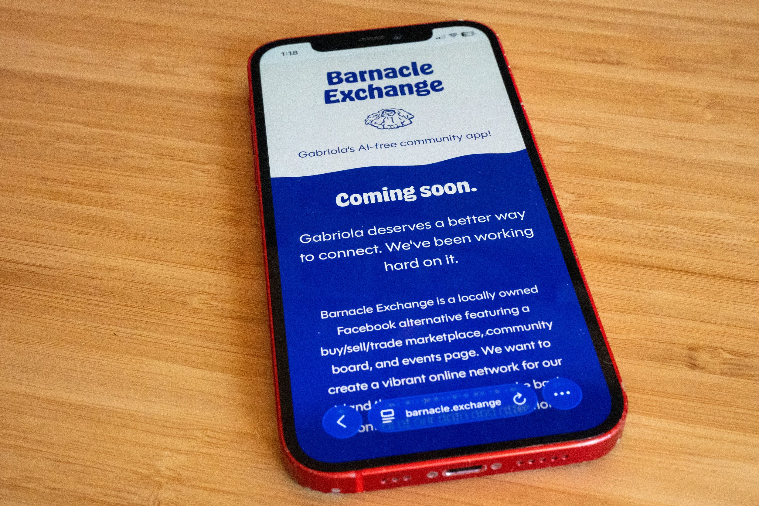 Gabriola Island gets connected with a new locally made social media app ...