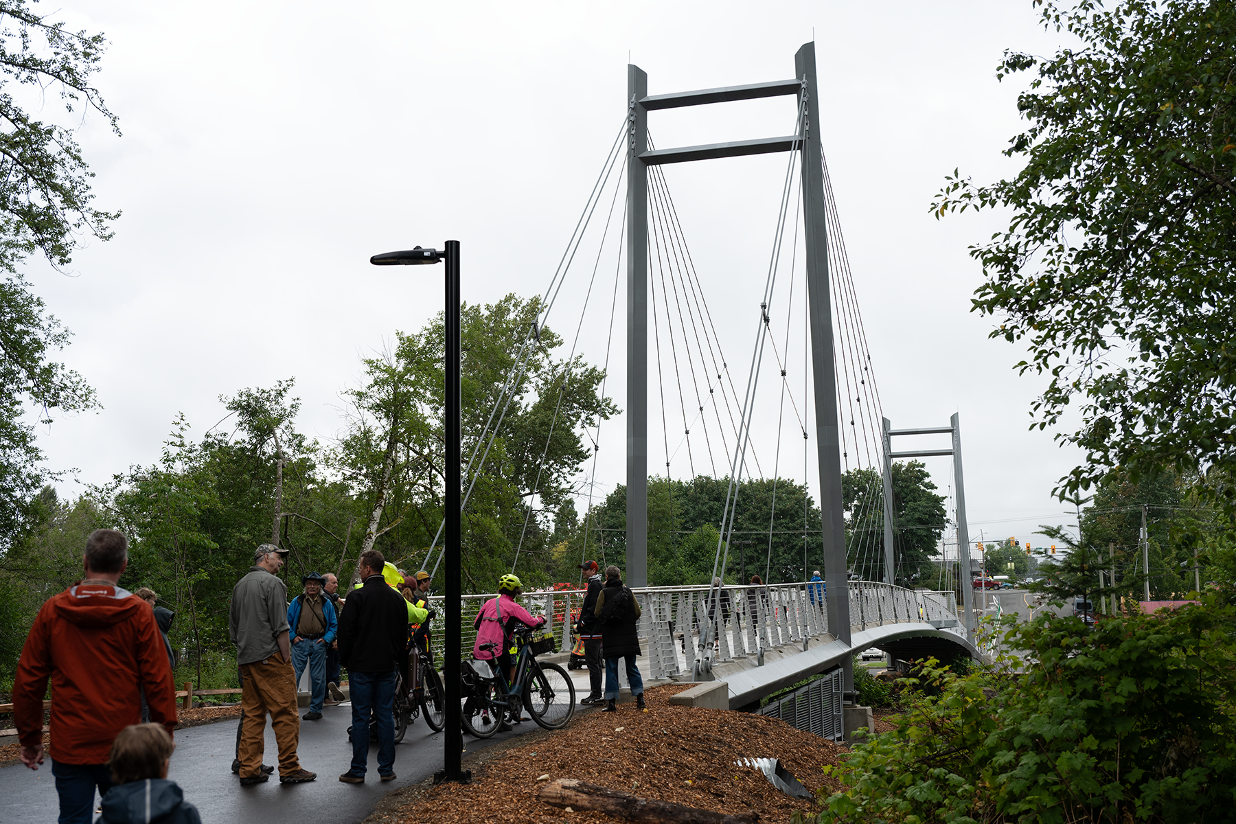 New bridge improves safety, linking west and east Courtenay for cyclists and pedestrians