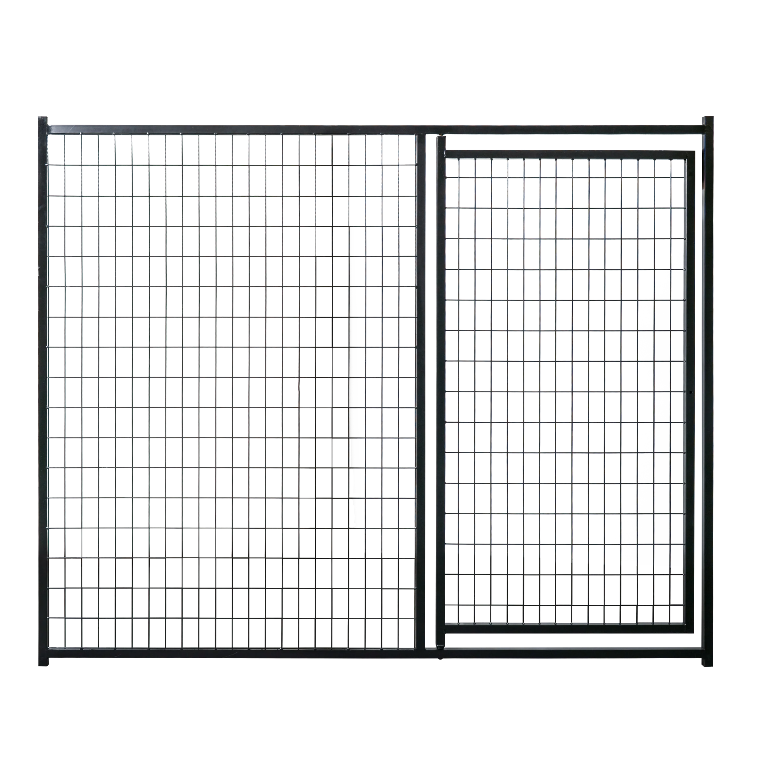 Dog Kennel Kits Galvanized or Black Wire Weld