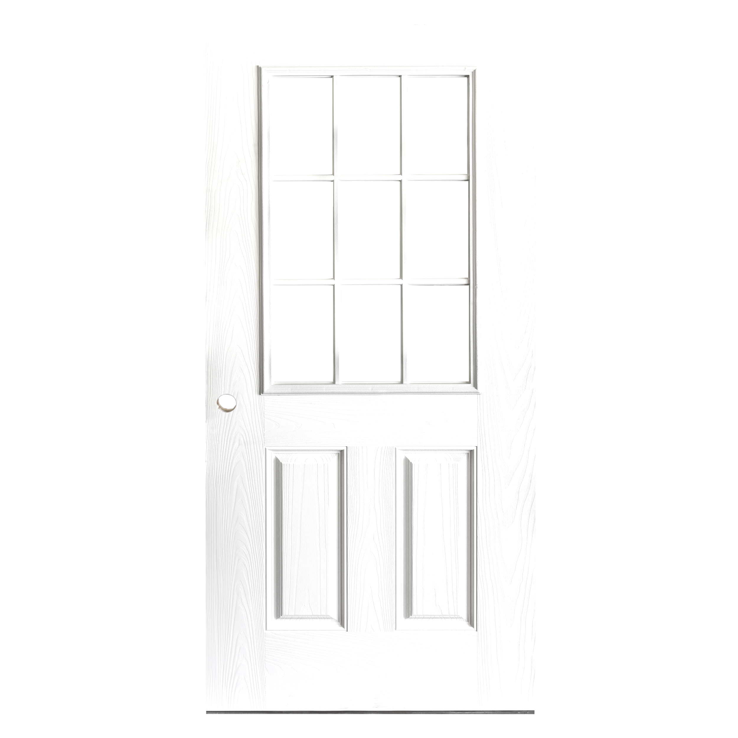 9 Lite Slab Door