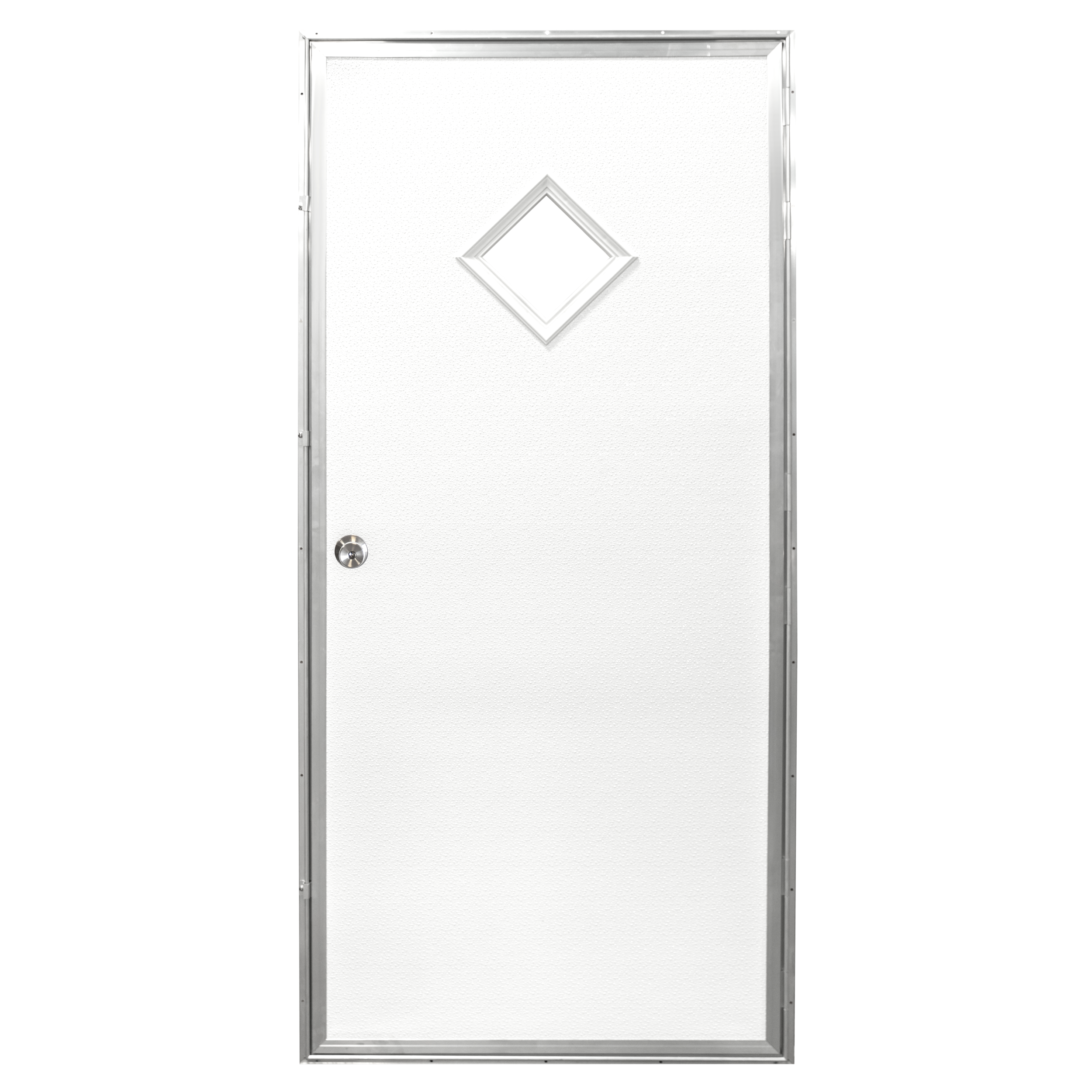 Aluminum Frame Pebble Door