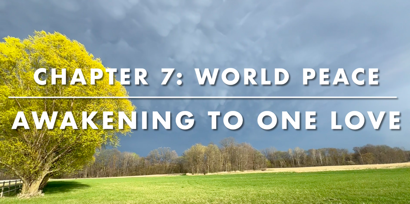 Chapter 7: World Peace and the End of All Boundaries - Awakening To One Love