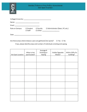 tobacco tracker Collecting Data — California Tobacco-Free Colleges