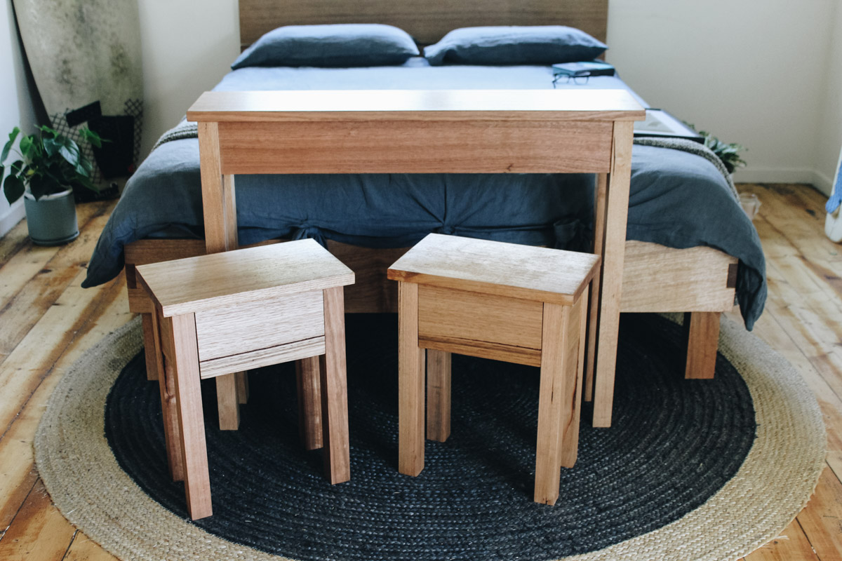 al and imo square suite custom made furntire bed bedside table side table recycled timber australia.jpg.jpg