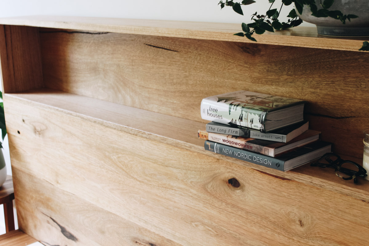 al and imo handmade timber platform bed frame with bookshelf bed head (23 of 25).jpg