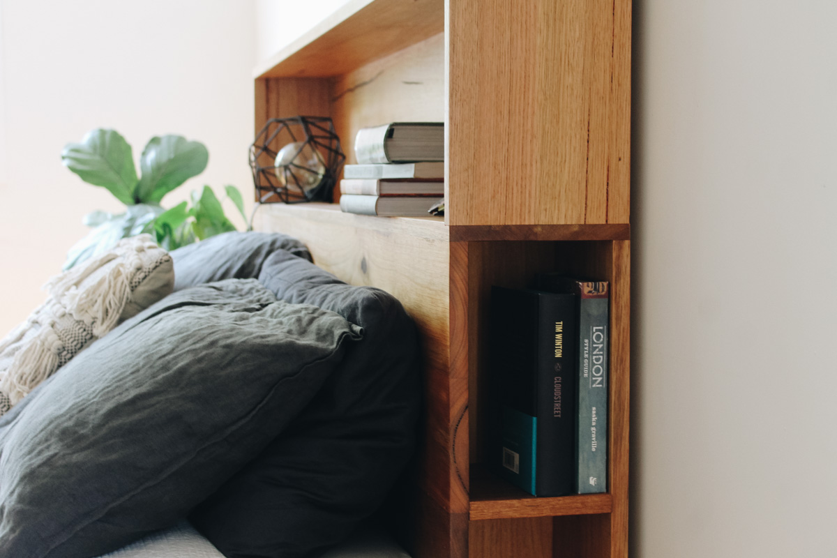 al and imo handmade timber platform bed frame with bookshelf bed head (7 of 25).jpg