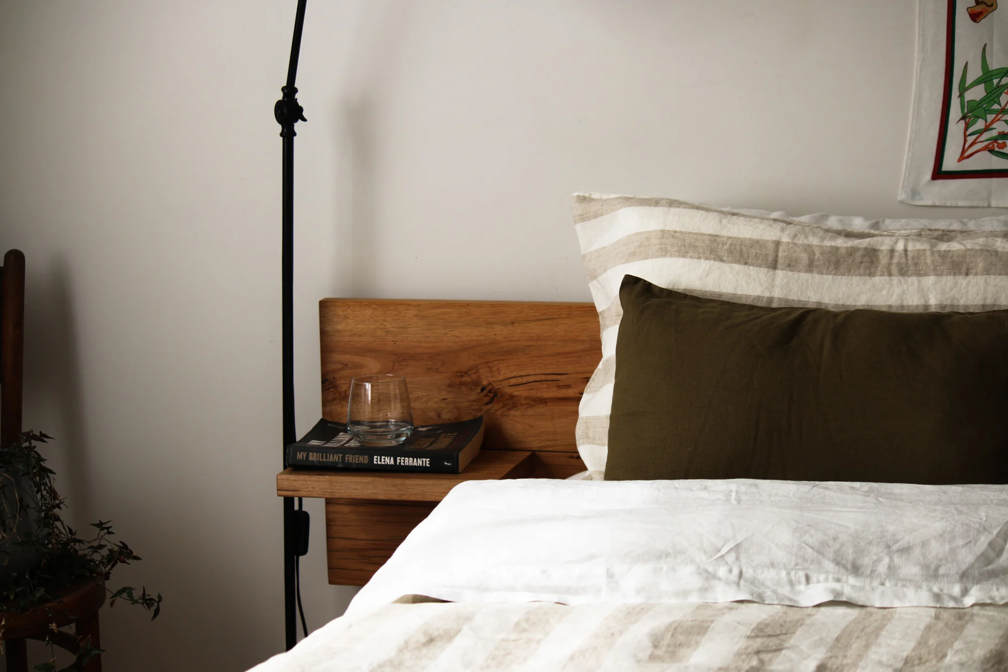 Al and Imo Handmade Furniture - Square Bed with Built-In Shelf Side Tables - Custom made- Surf Coast - Melbourne - Australia-6.jpg