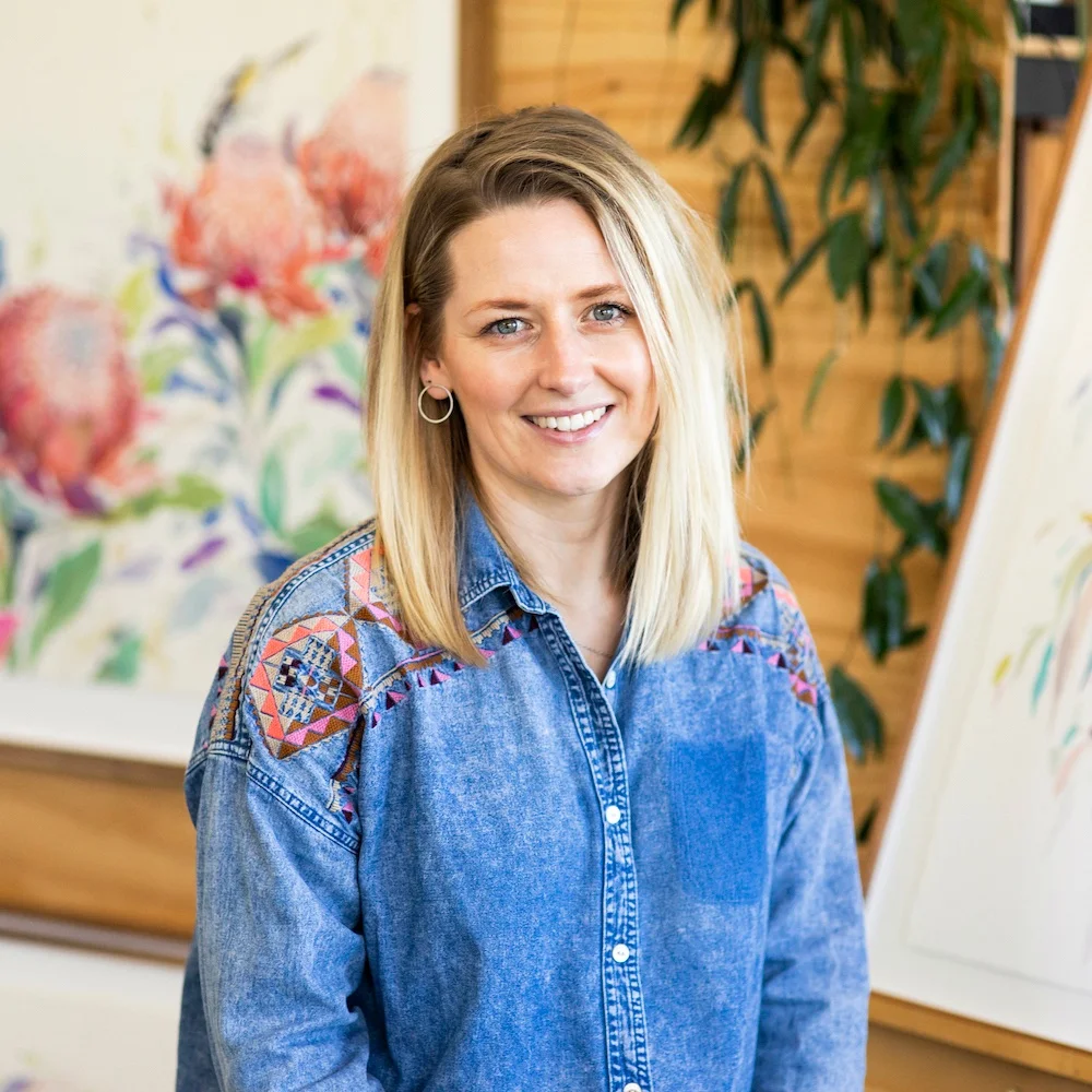 Creating with Surf Coast Watercolour Artist Natalie Martin