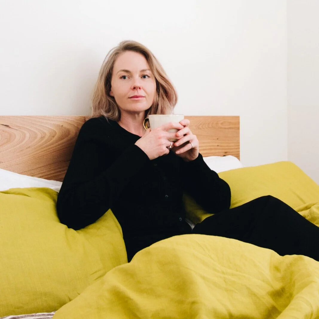 Creating with linen designer Sophie Gandar