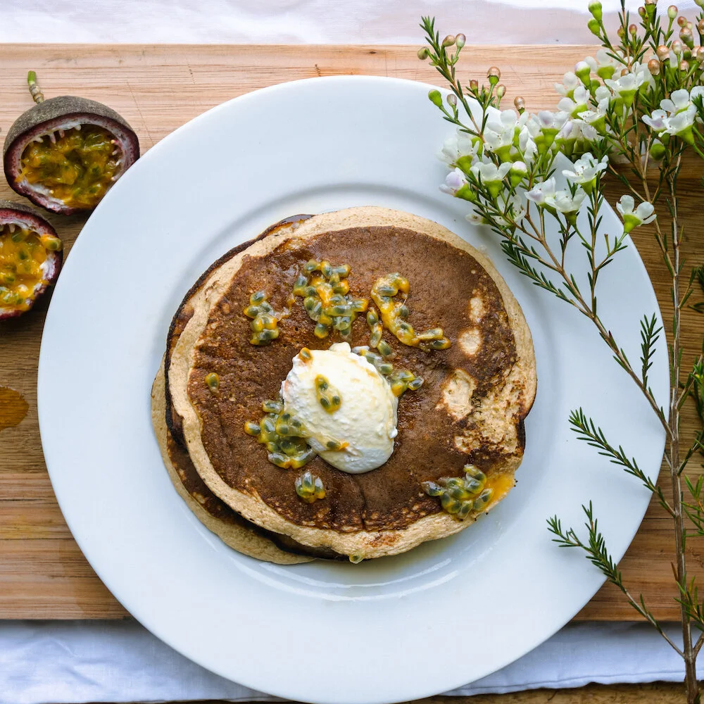 Banana and Oat Pancakes