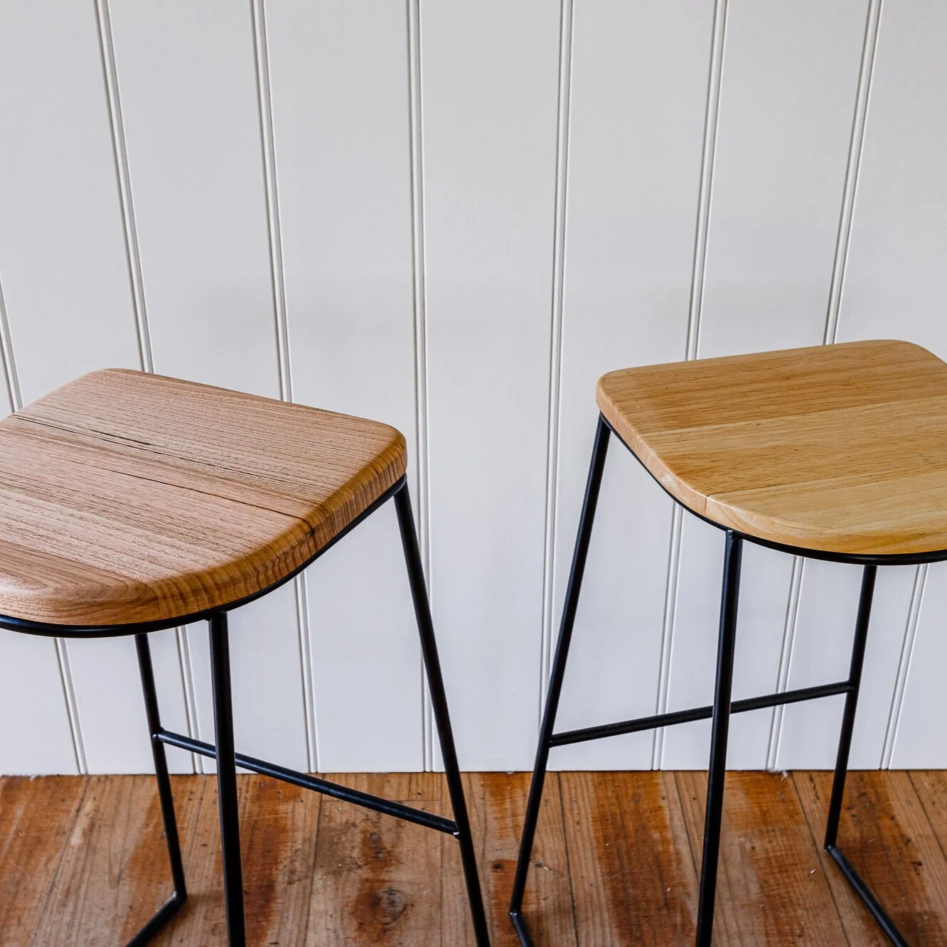 Upcycled DIY Department Store Stool Tops