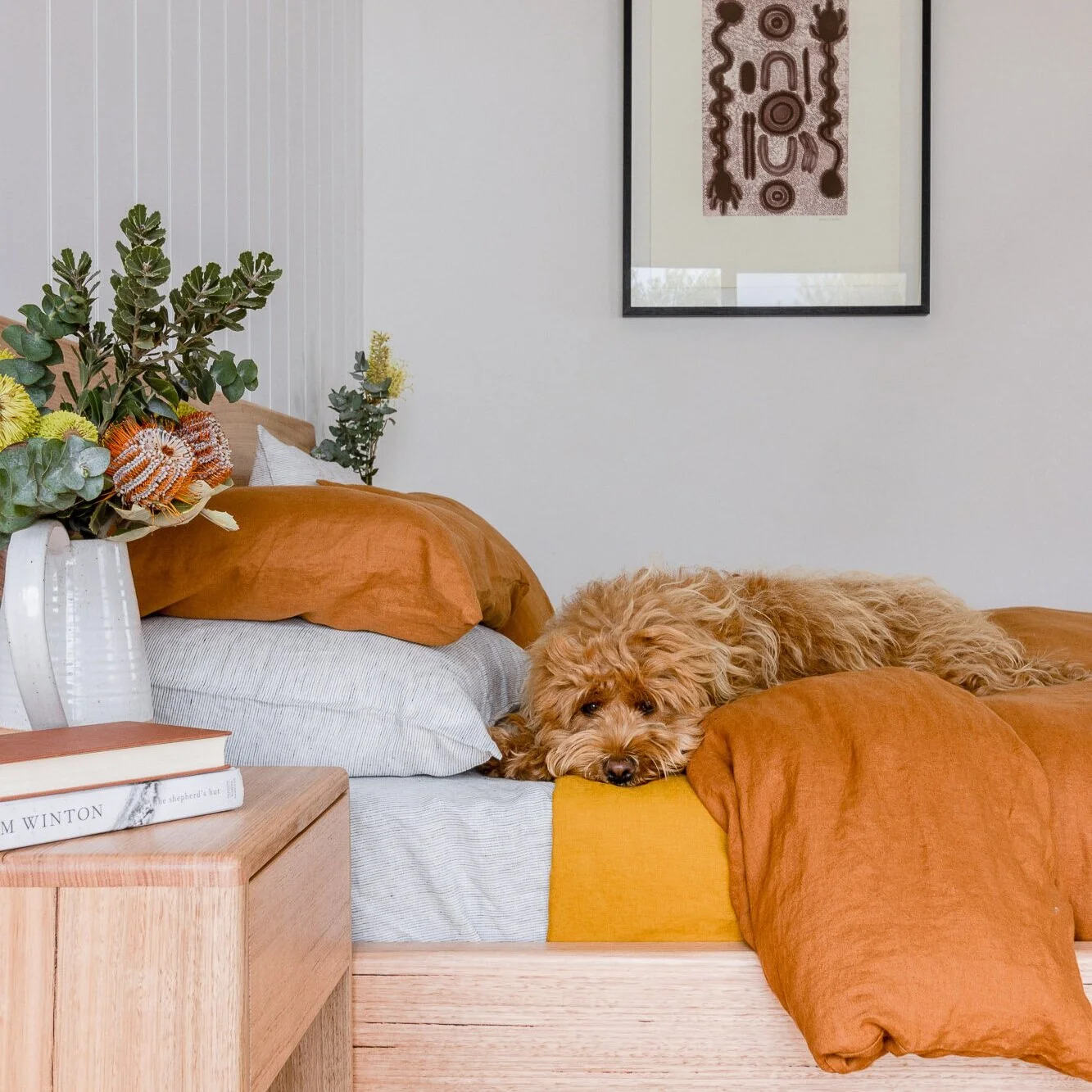Get the Look - Bedroom Styling with Earthy Colours and Natural Materials