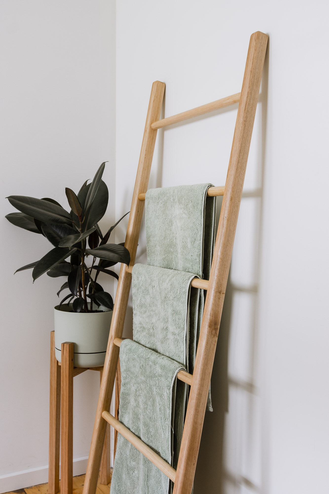 Venta Wooden Ladder Towel Rail En Stock, Wooden Ladder Towel Rack