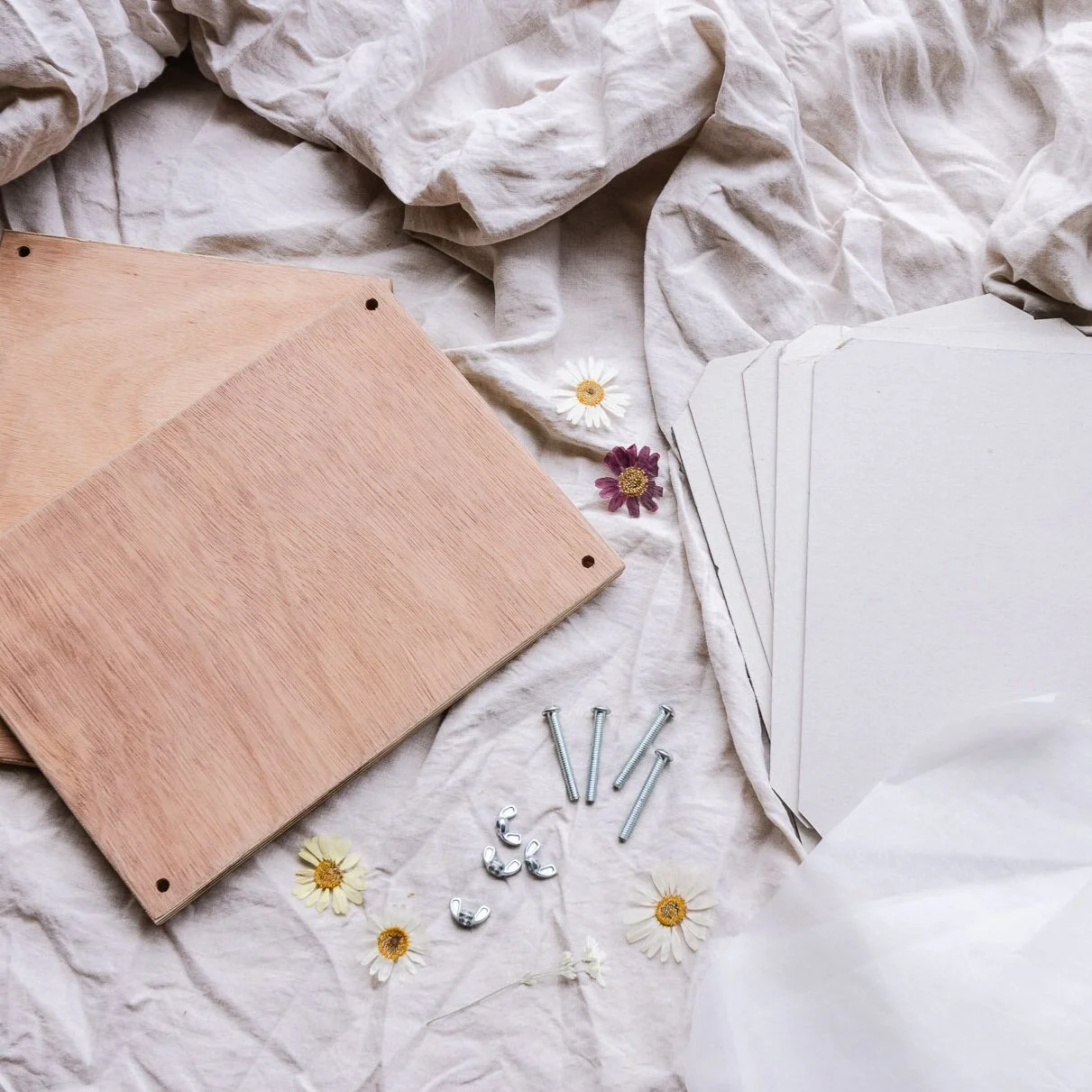 How To Make a DIY Flower Press